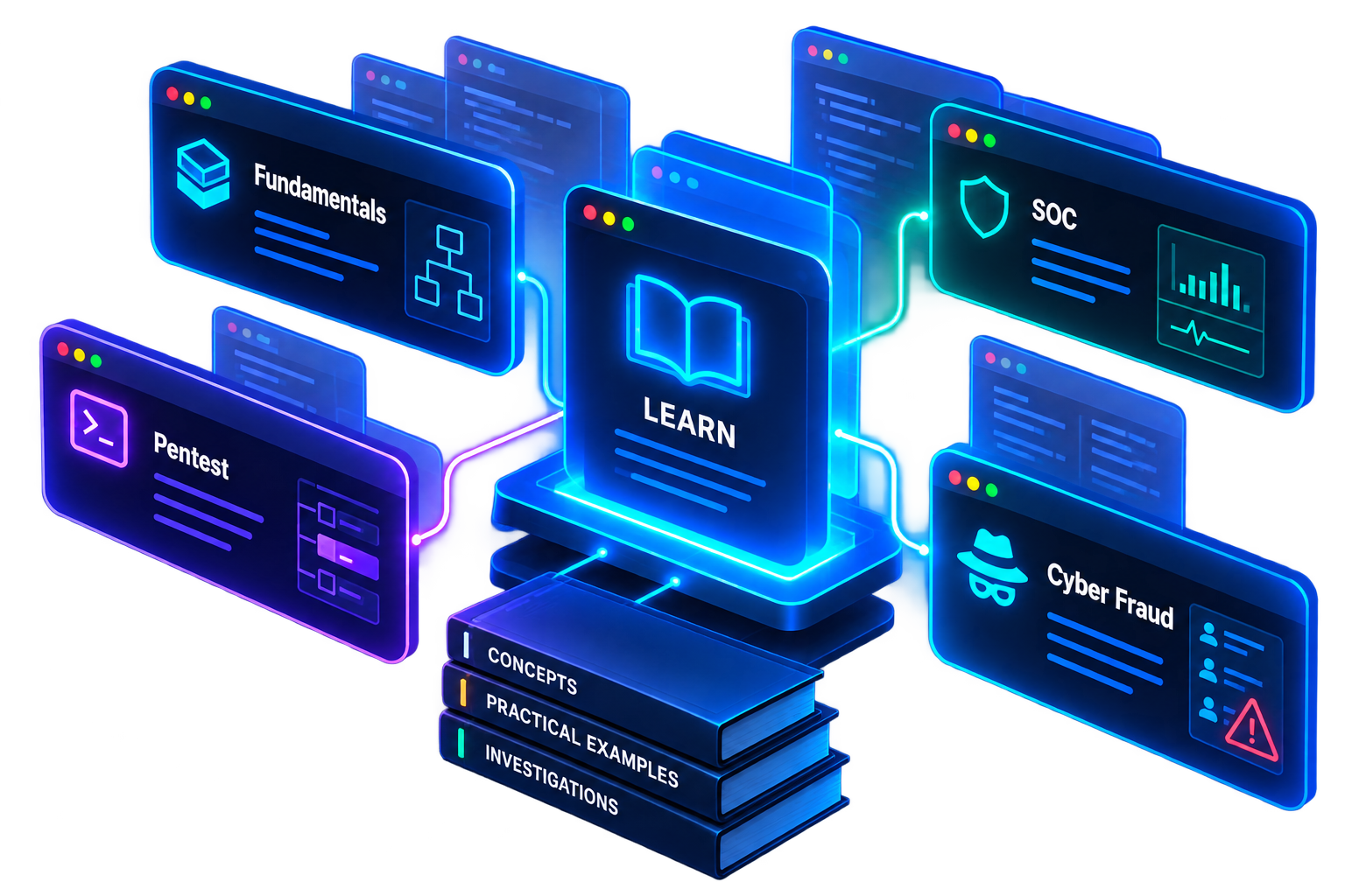 Cybersecurity learning areas
